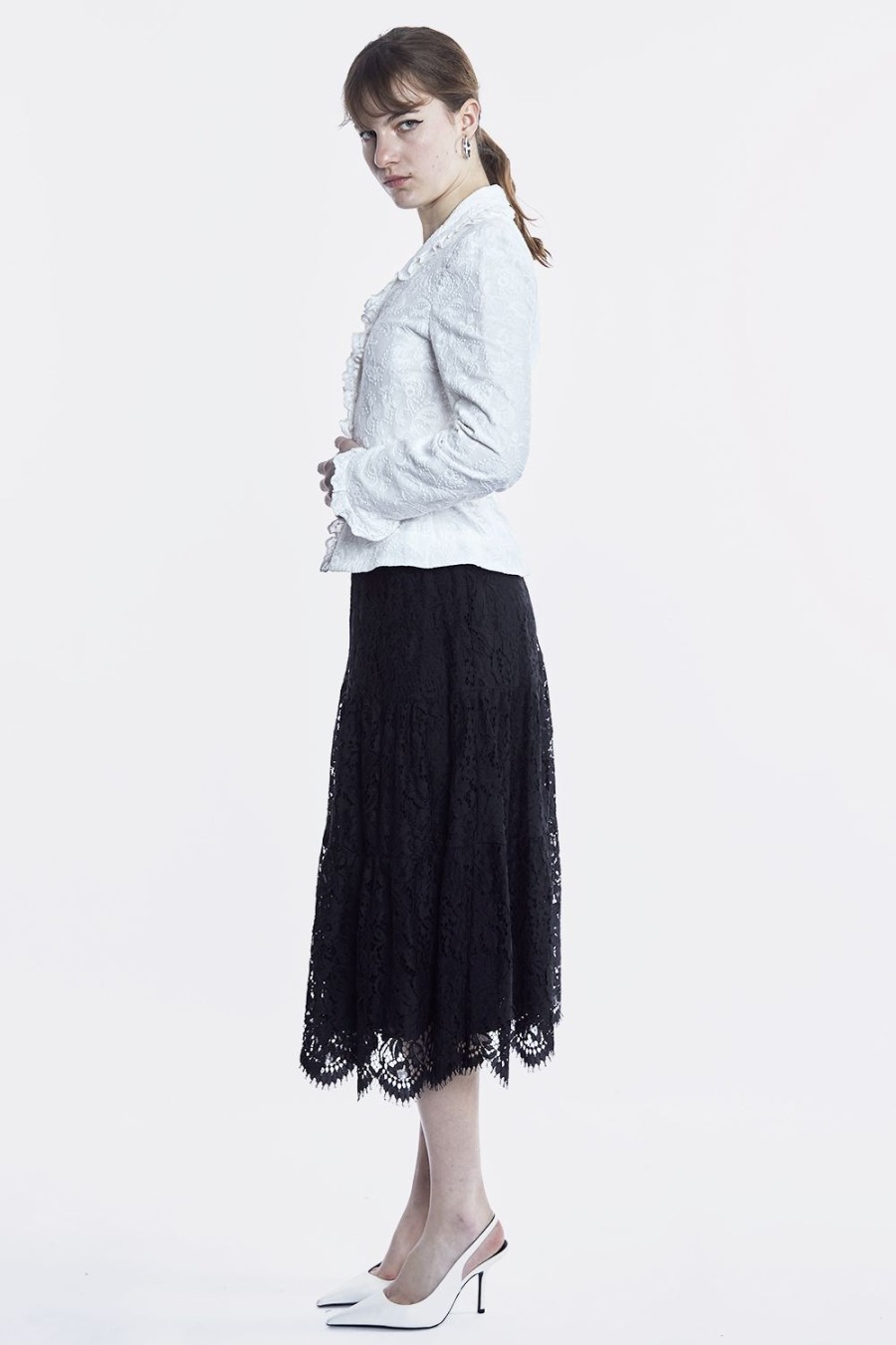 Caroline Charles Bronte Lace Skirt | Skirt