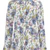 Caroline Charles Camilla Tunic White/Multi | Shirts & Tunics