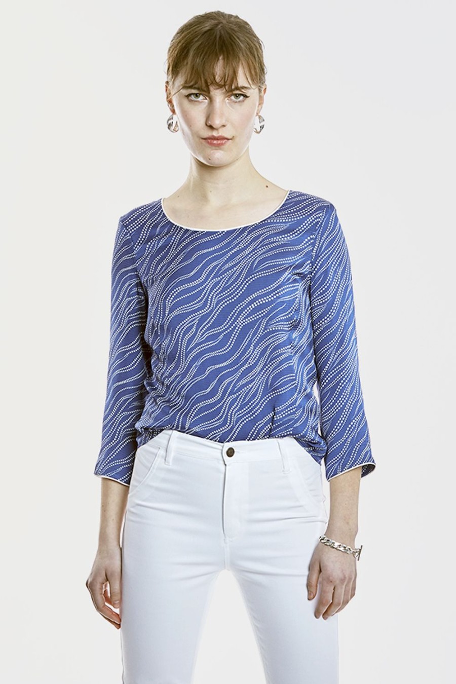 Caroline Charles Ripple Sweater | Tops