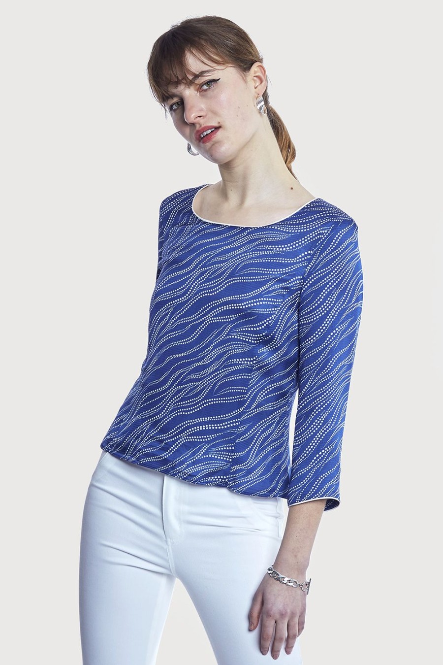 Caroline Charles Ripple Sweater | Tops