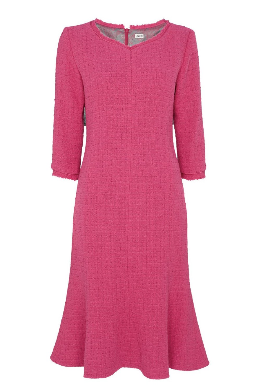 Caroline Charles Helena Dress Pink | Dresses