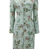 Caroline Charles Rousseau Tunic Green/Floral | Shirts & Tunics