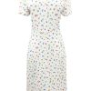 Caroline Charles Cecelia Dress White/Multi | Dresses