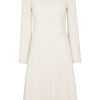 Caroline Charles Helena Coat Ivory | Jackets & Coats