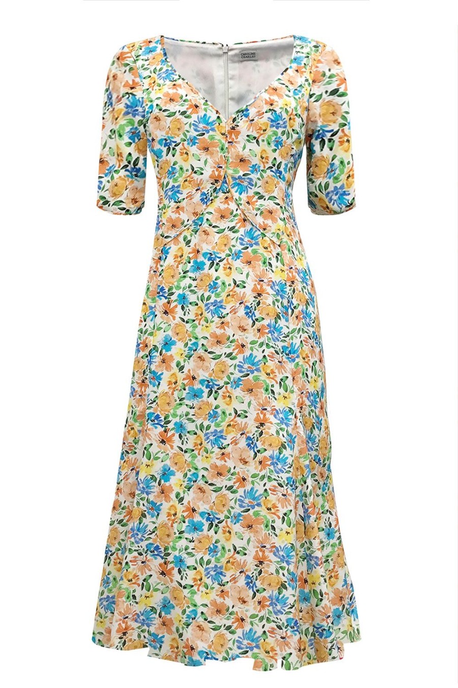 Caroline Charles Azalea Dress Floral | Dresses