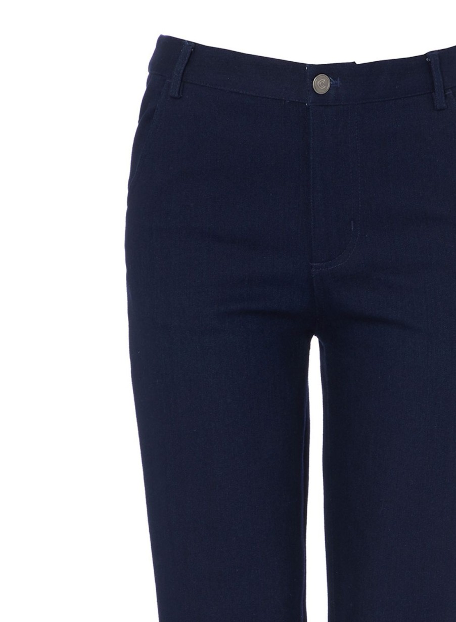 Caroline Charles Jean Dark Navy | Trousers