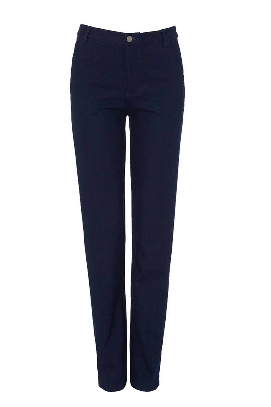 Caroline Charles Jean Dark Navy | Trousers